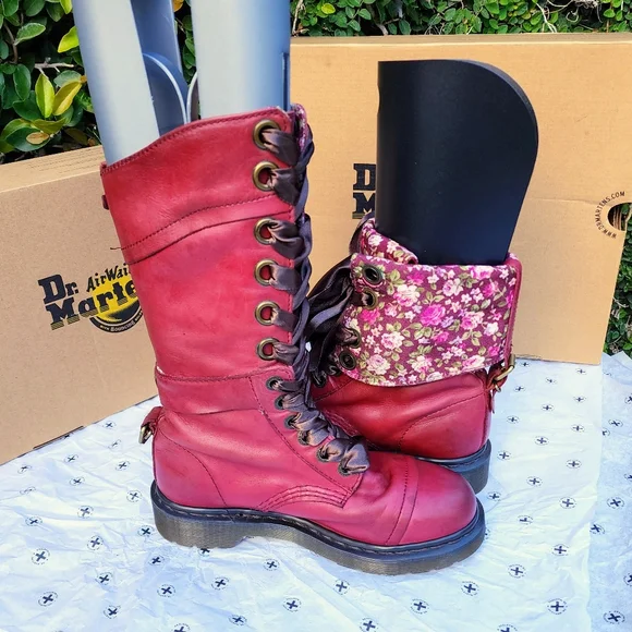 Martens Shoes Dr Martens Rare Red Triumph Poshmark